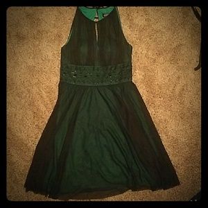 La Nouvelle Renaissance Green Dress